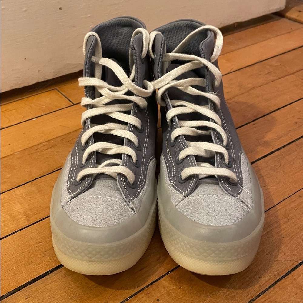 CONVERSE Chuck Taylor Gray/Blue Chuck 70 Hightop Marquis Sneakers